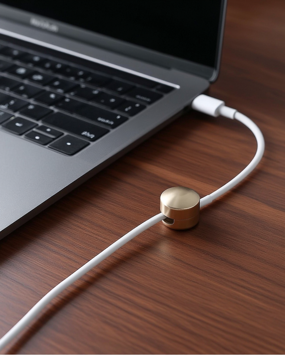 Brass cable weight cord management